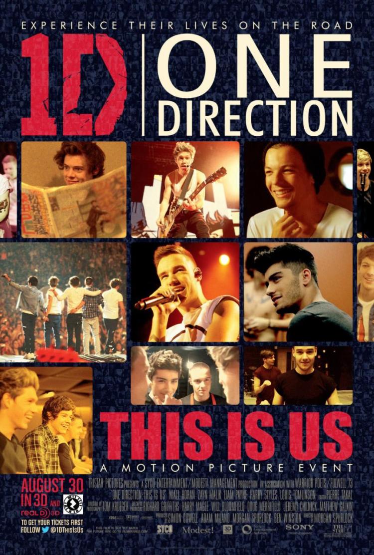 One Direction This is Us Poster